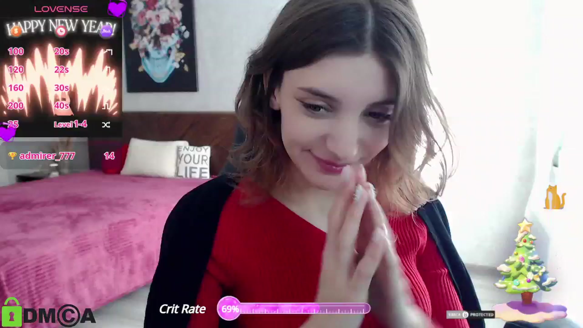 Gallery image thumbnail from Jenni_Sex's myfreecams stream on, 01/02/2025, 10:27 image 14 of 20