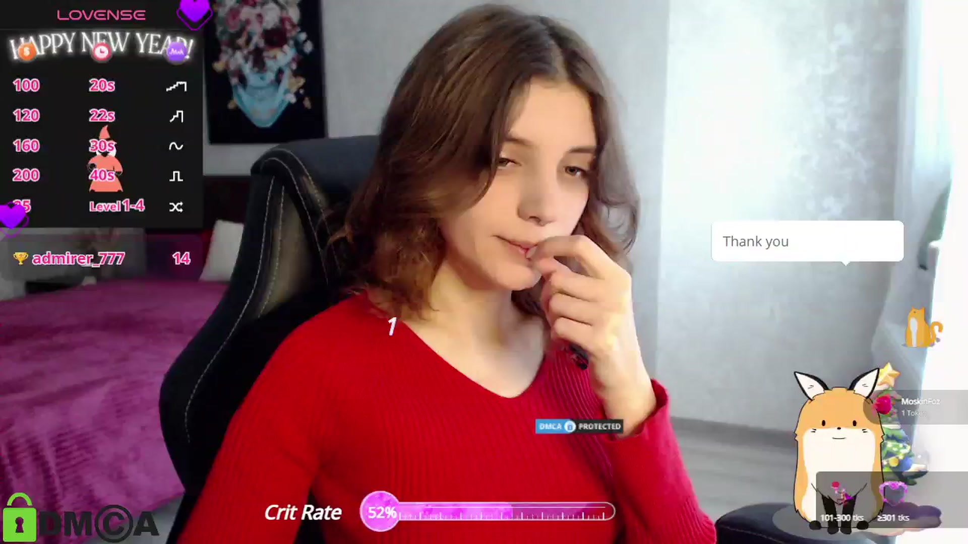 Gallery image thumbnail from Jenni_Sex's myfreecams stream on, 01/02/2025, 11:47 image 16 of 20