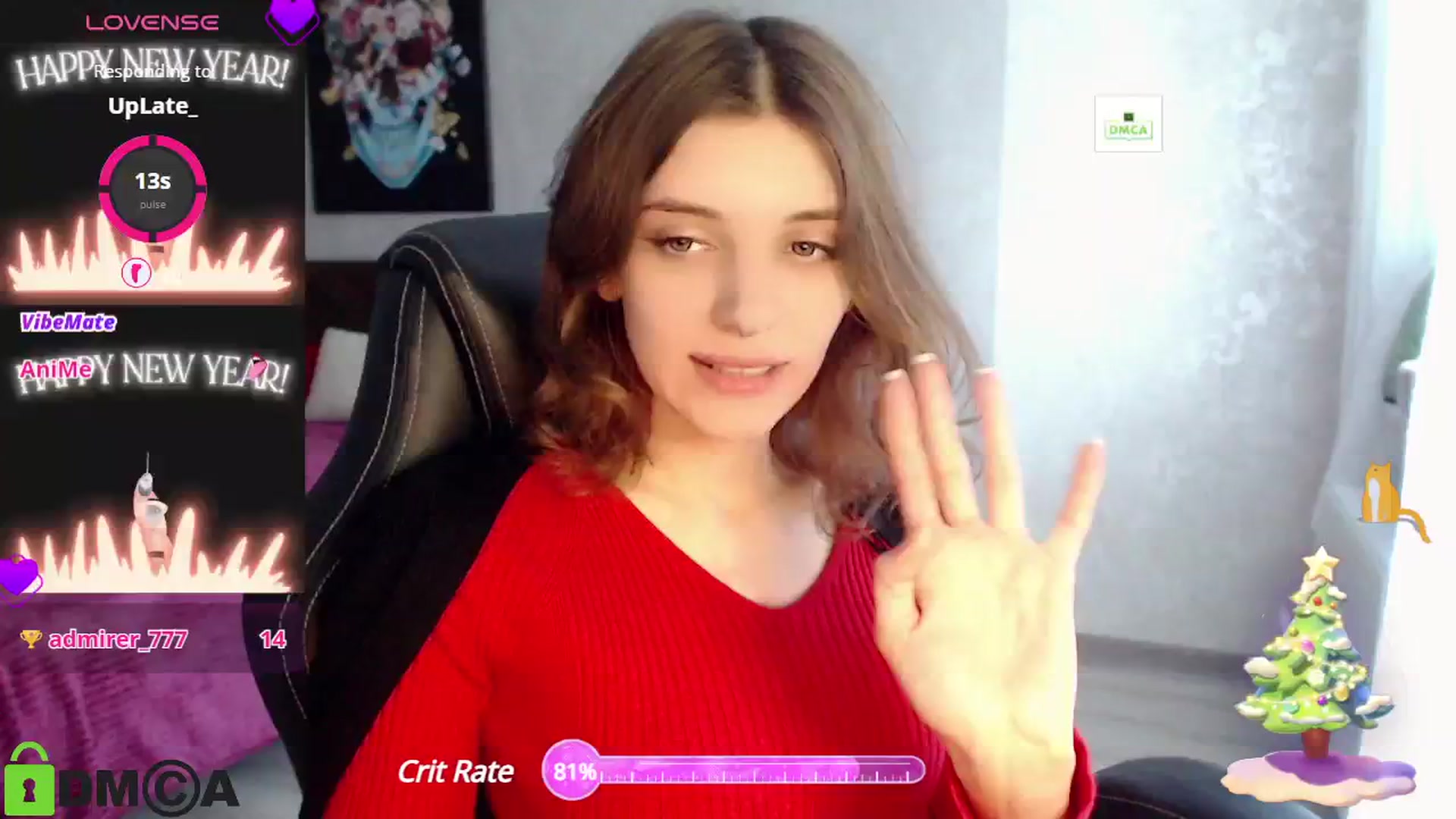 Gallery image thumbnail from Jenni_Sex's myfreecams stream on, 01/02/2025, 11:47 image 18 of 20