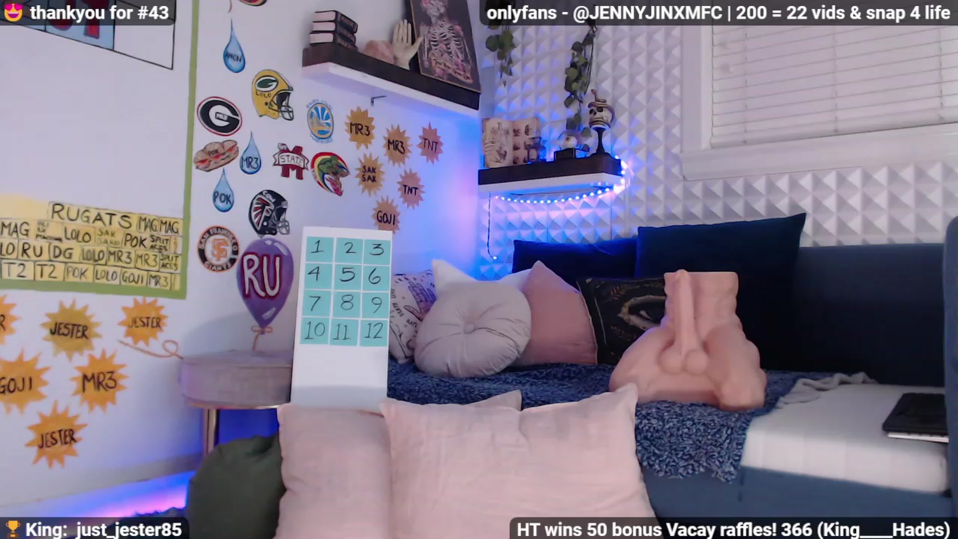 Gallery image thumbnail from Jennnay's myfreecams stream on, 12/07/2022, 03:41 image 12 of 20