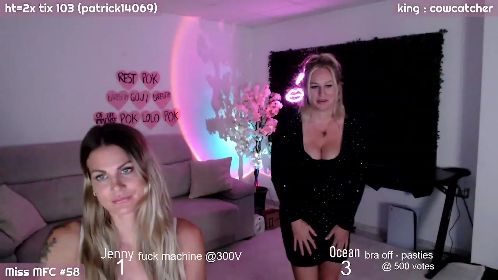 Gallery image thumbnail from JennyAndOcean's myfreecams stream on, 09/28/2023, 22:00 image 6 of 20