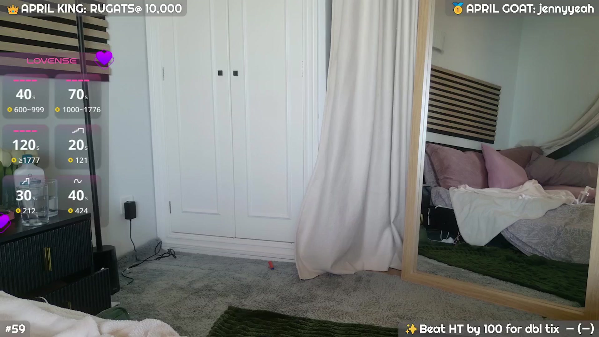 Gallery image thumbnail from JennyBear's myfreecams stream on, 04/27/2026, 11:35 image 1 of 20
