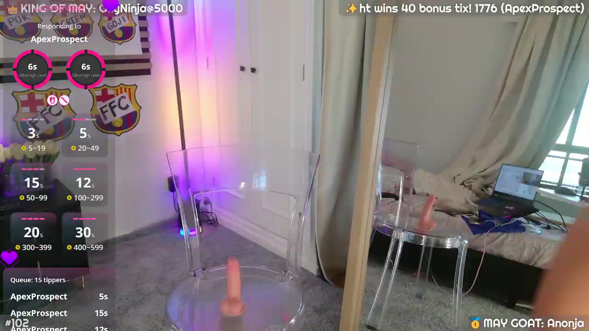 Gallery image thumbnail from JennyBear's myfreecams stream on, 05/24/2026, 19:04 image 4 of 20