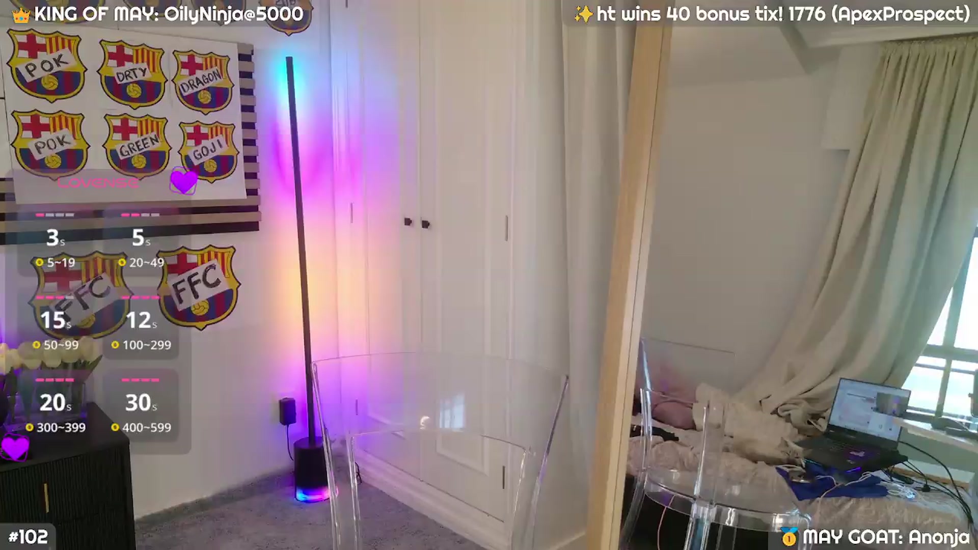 Gallery image thumbnail from JennyBear's myfreecams stream on, 05/24/2026, 19:04 image 1 of 20
