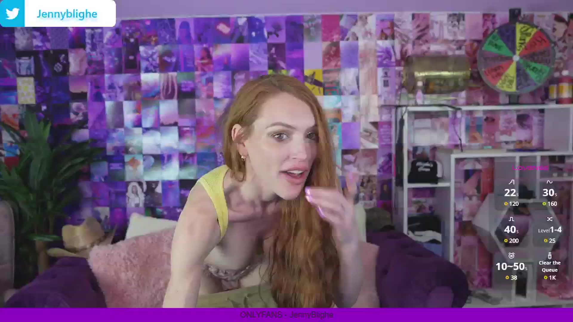 Gallery image thumbnail from JennyBlighe's myfreecams stream on, 12/16/2024, 07:48 image 4 of 20