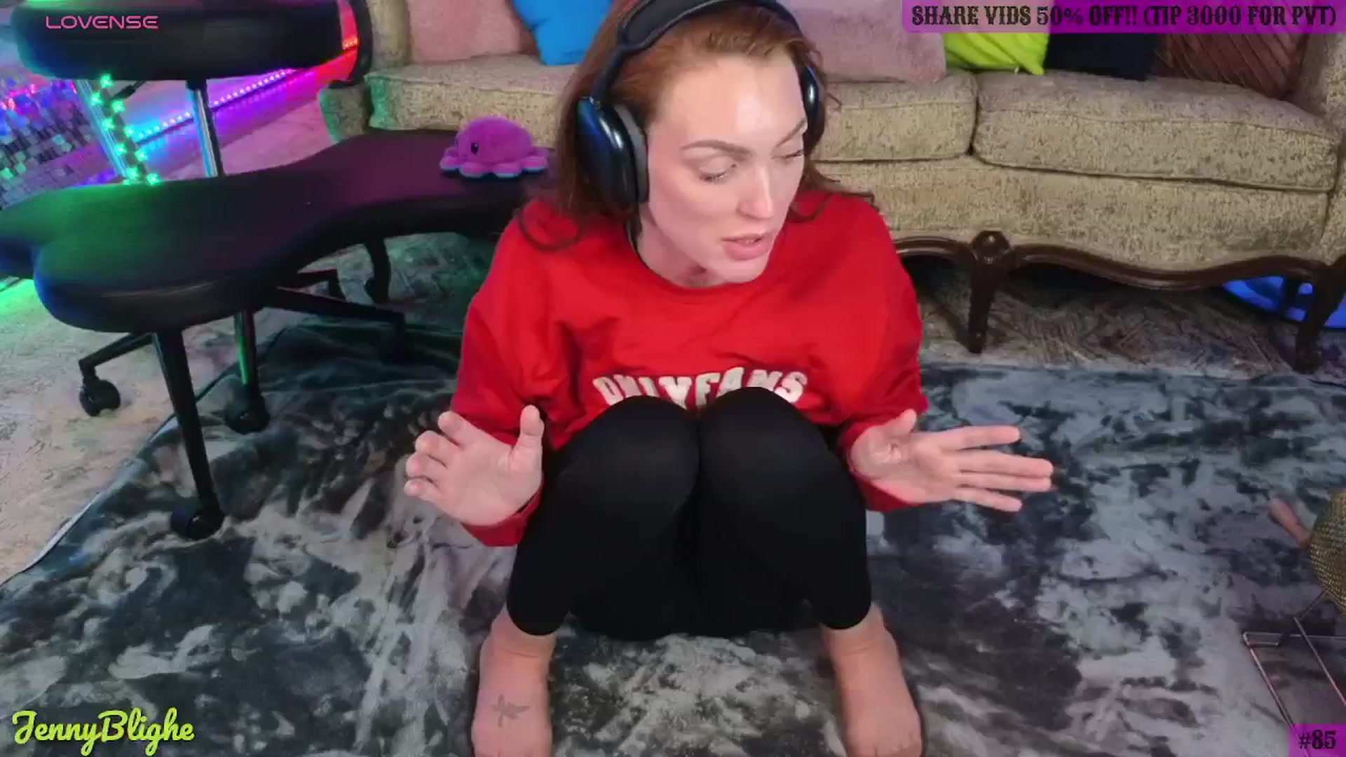 Gallery image thumbnail from JennyBlighe's myfreecams stream on, 10/07/2025, 13:01 image 9 of 20