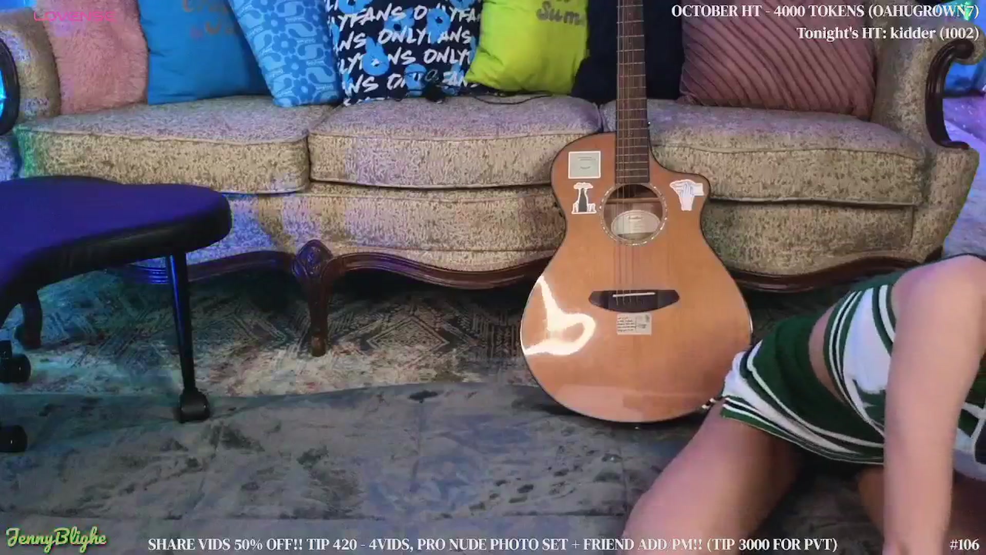 Gallery image thumbnail from JennyBlighe's myfreecams stream on, 10/17/2025, 10:08 image 6 of 20