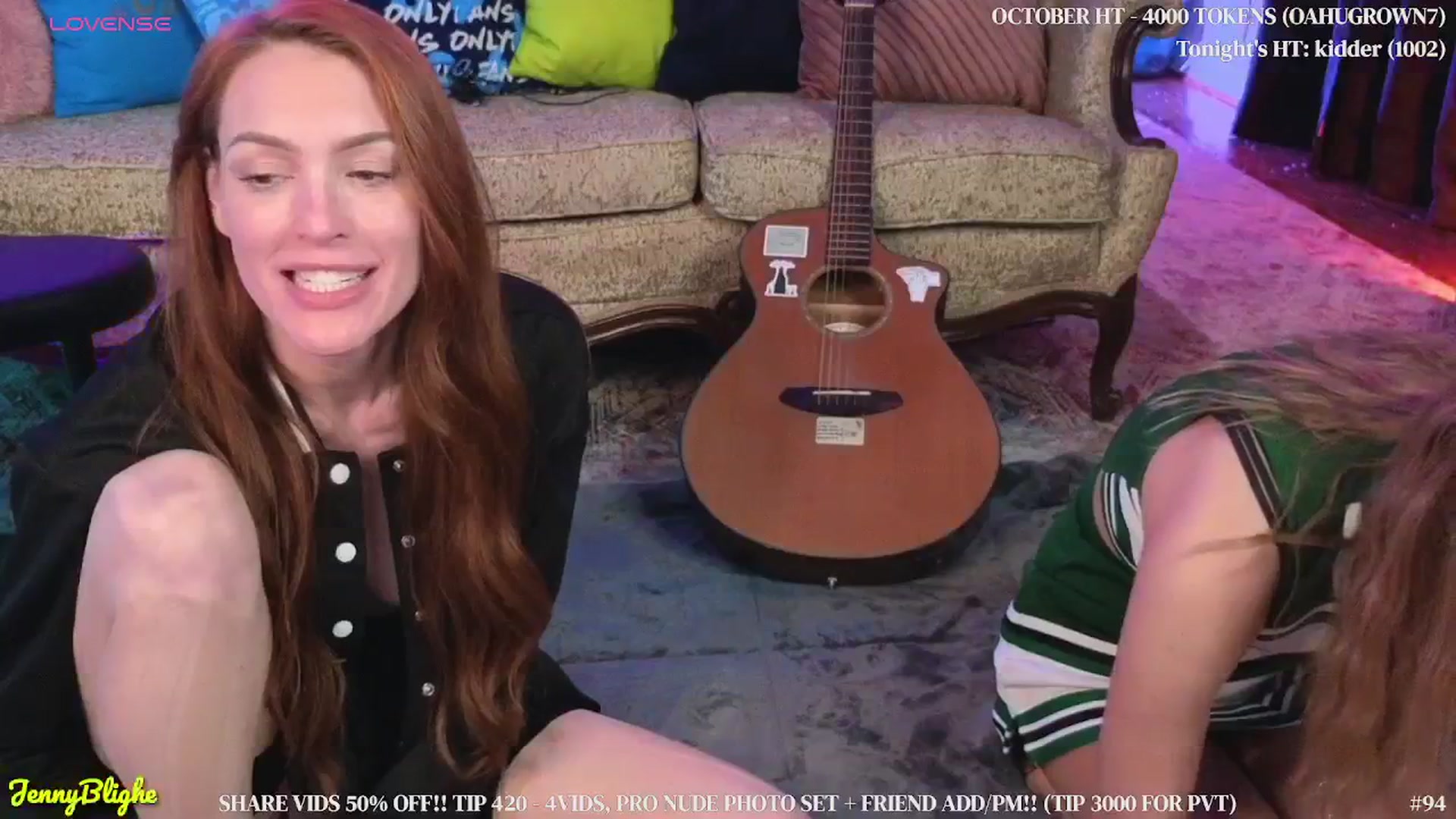 Gallery image thumbnail from JennyBlighe's myfreecams stream on, 10/17/2025, 10:08 image 10 of 20