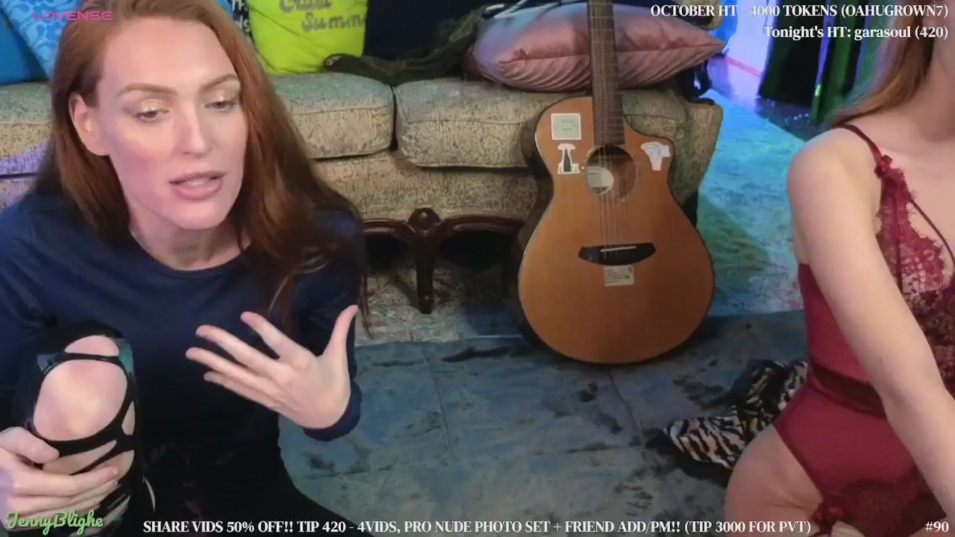 Gallery image thumbnail from JennyBlighe's myfreecams stream on, 10/18/2025, 10:35 image 8 of 20