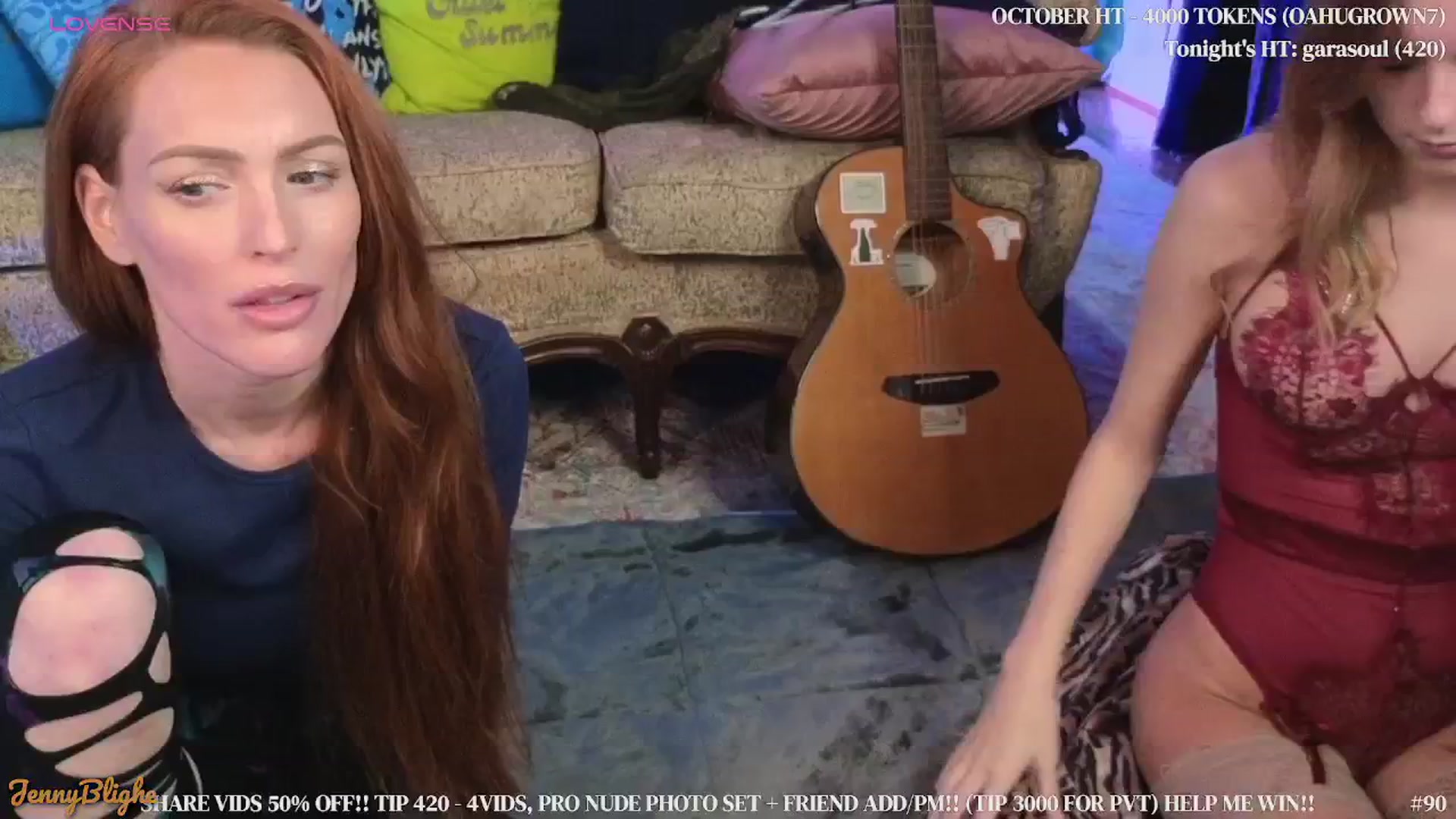 Gallery image thumbnail from JennyBlighe's myfreecams stream on, 10/18/2025, 10:35 image 9 of 20
