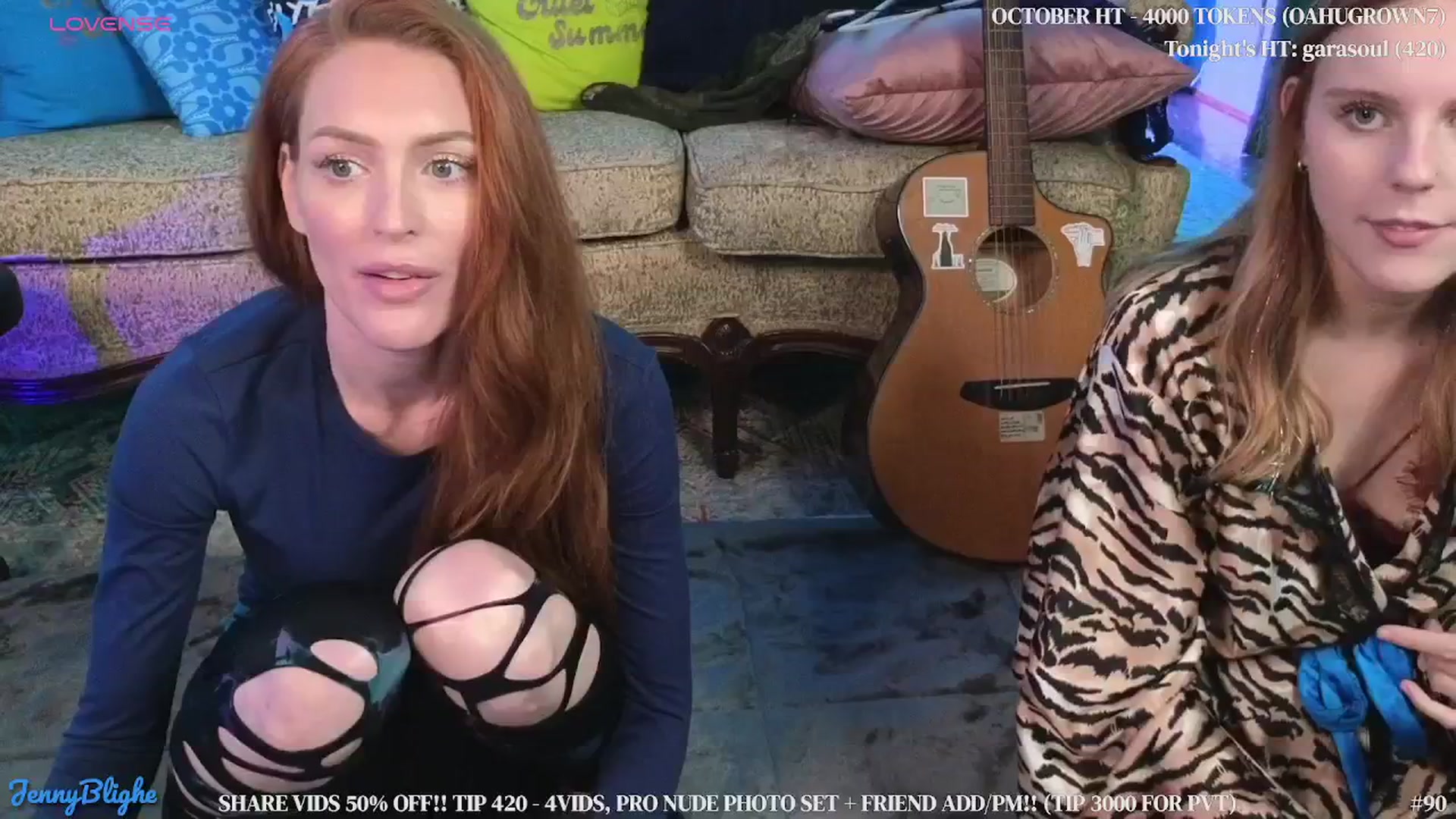 Gallery image thumbnail from JennyBlighe's myfreecams stream on, 10/18/2025, 10:35 image 6 of 20