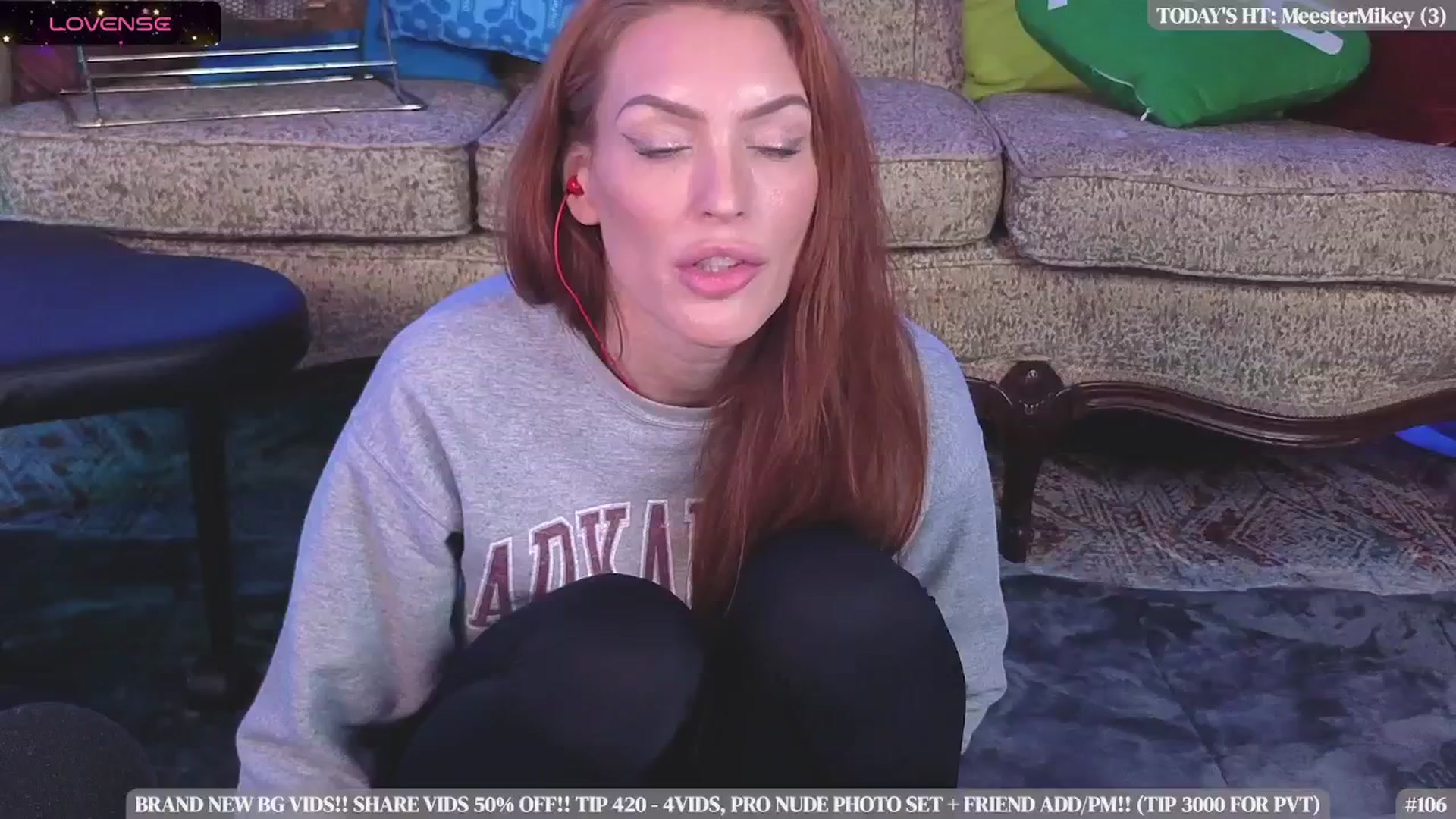 Gallery image thumbnail from JennyBlighe's myfreecams stream on, 11/25/2025, 19:17 image 2 of 20