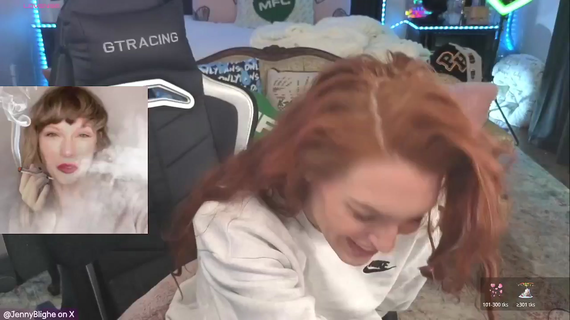 Gallery image thumbnail from JennyBlighe's myfreecams stream on, 12/20/2025, 22:38 image 19 of 20
