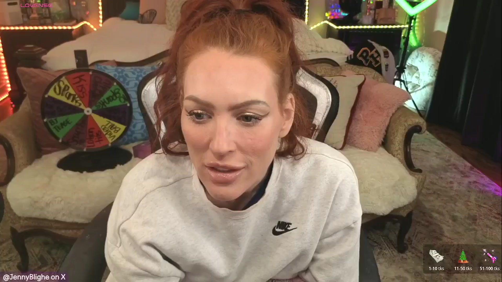 Gallery image thumbnail from JennyBlighe's myfreecams stream on, 12/21/2025, 19:06 image 1 of 20