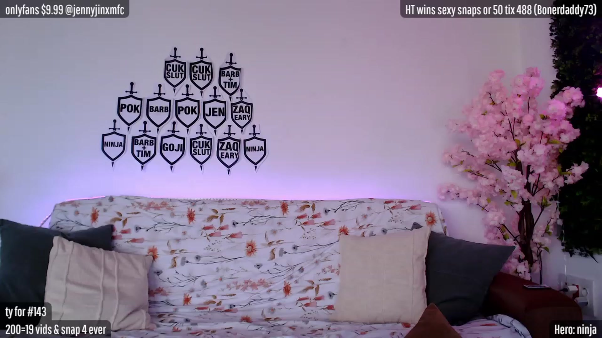 Gallery image thumbnail from JennyJinx's myfreecams stream on, 04/19/2023, 08:10 image 4 of 20