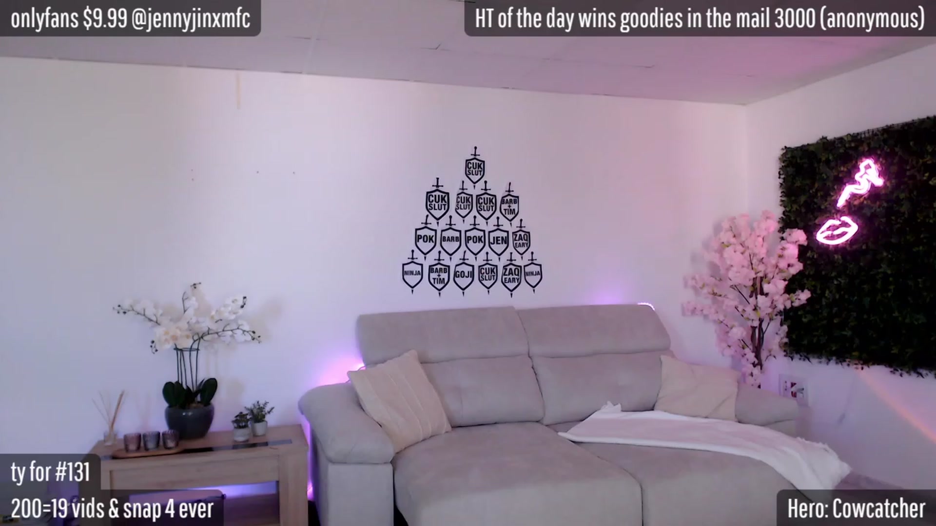 Gallery image thumbnail from JennyJinx's myfreecams stream on, 04/30/2023, 11:42 image 20 of 20