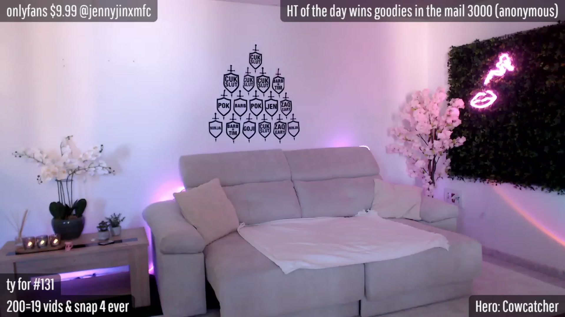 Gallery image thumbnail from JennyJinx's myfreecams stream on, 04/30/2023, 11:42 image 2 of 20