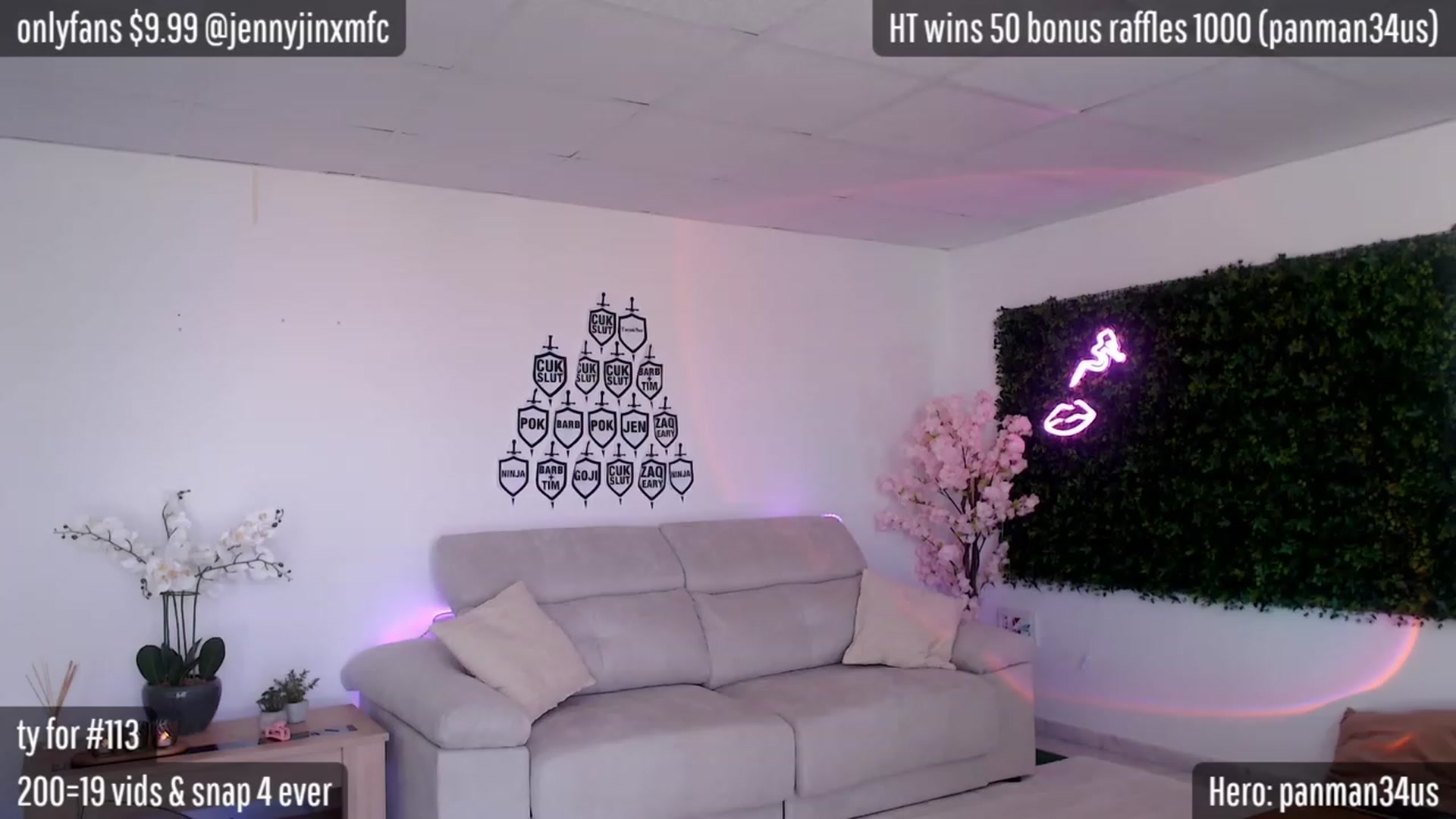 Gallery image thumbnail from JennyJinx's myfreecams stream on, 05/01/2023, 17:33 image 16 of 20