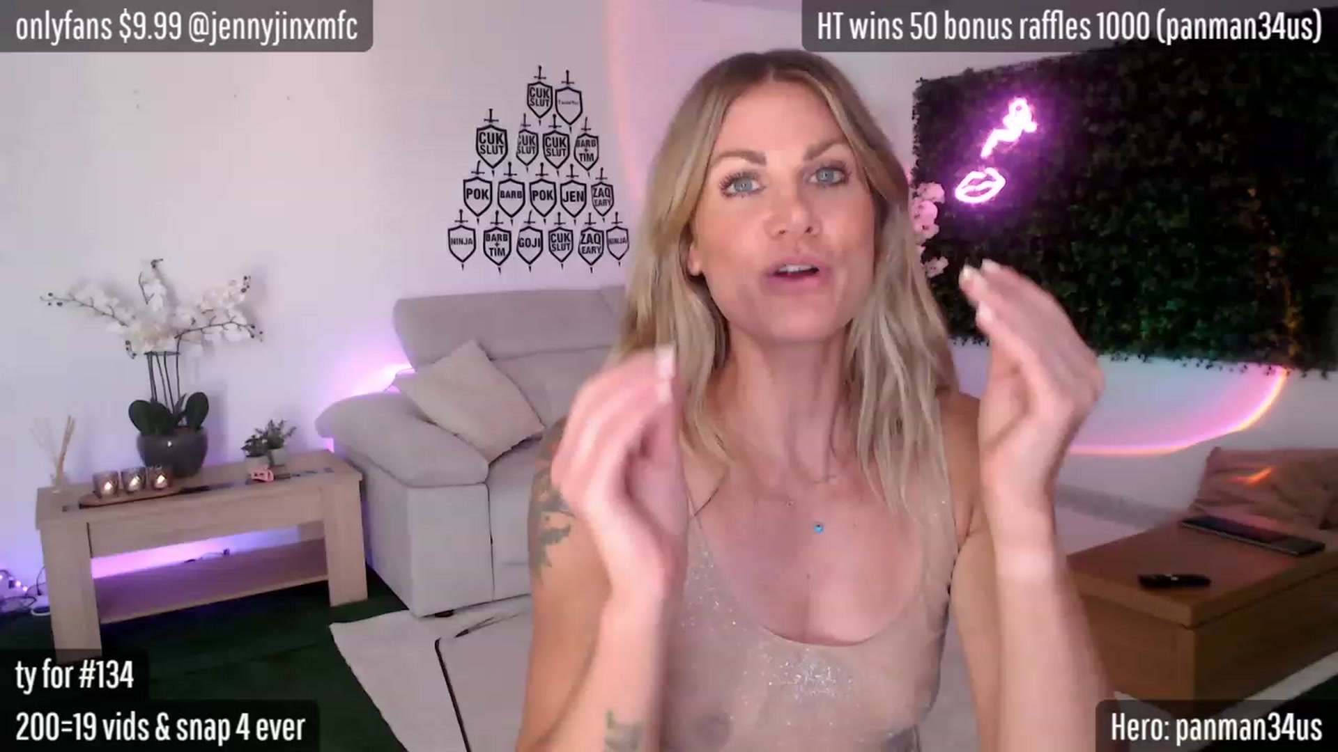 Gallery image thumbnail from JennyJinx's myfreecams stream on, 05/01/2023, 17:33 image 11 of 20