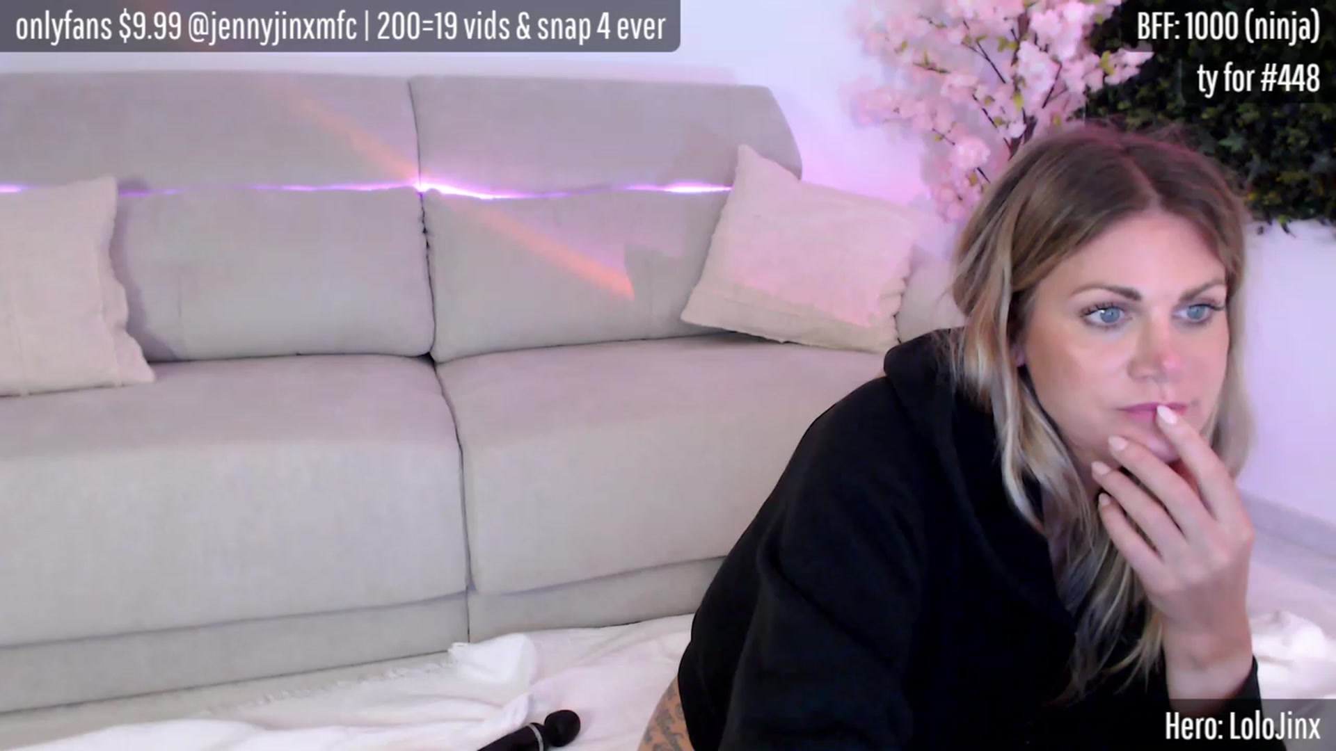 Gallery image thumbnail from JennyJinx's myfreecams stream on, 06/05/2023, 02:07 image 17 of 20