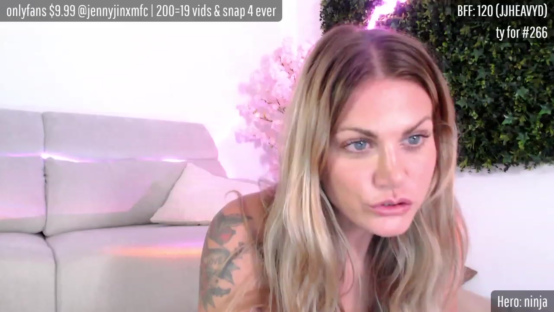 Gallery image thumbnail from JennyJinx's myfreecams stream on, 06/08/2023, 24:36 image 18 of 20