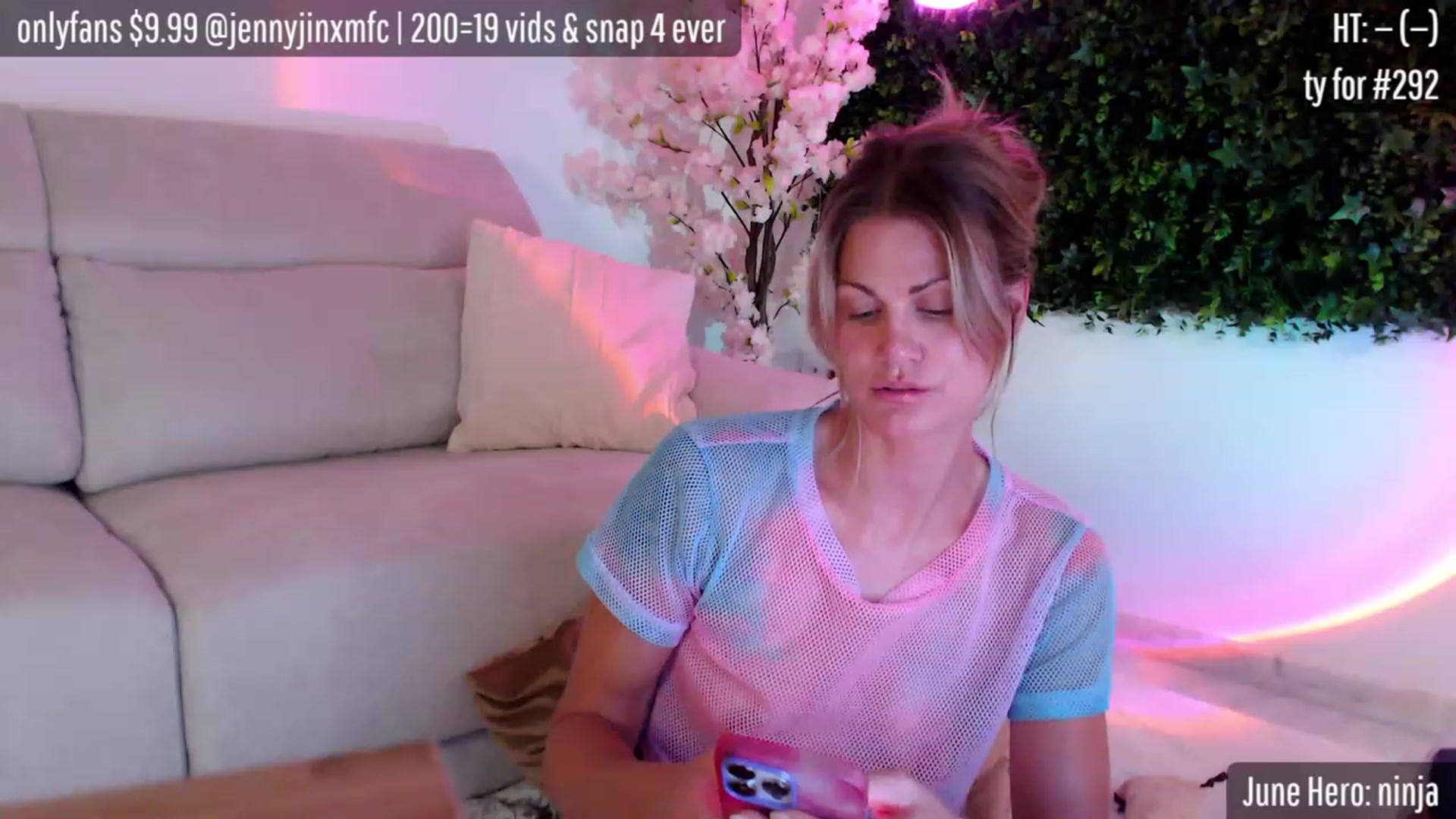Gallery image thumbnail from JennyJinx's myfreecams stream on, 06/14/2023, 24:17 image 6 of 20