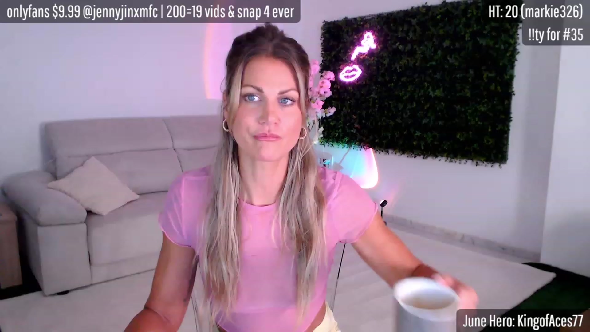 Gallery image thumbnail from JennyJinx's myfreecams stream on, 06/22/2023, 14:55 image 15 of 20