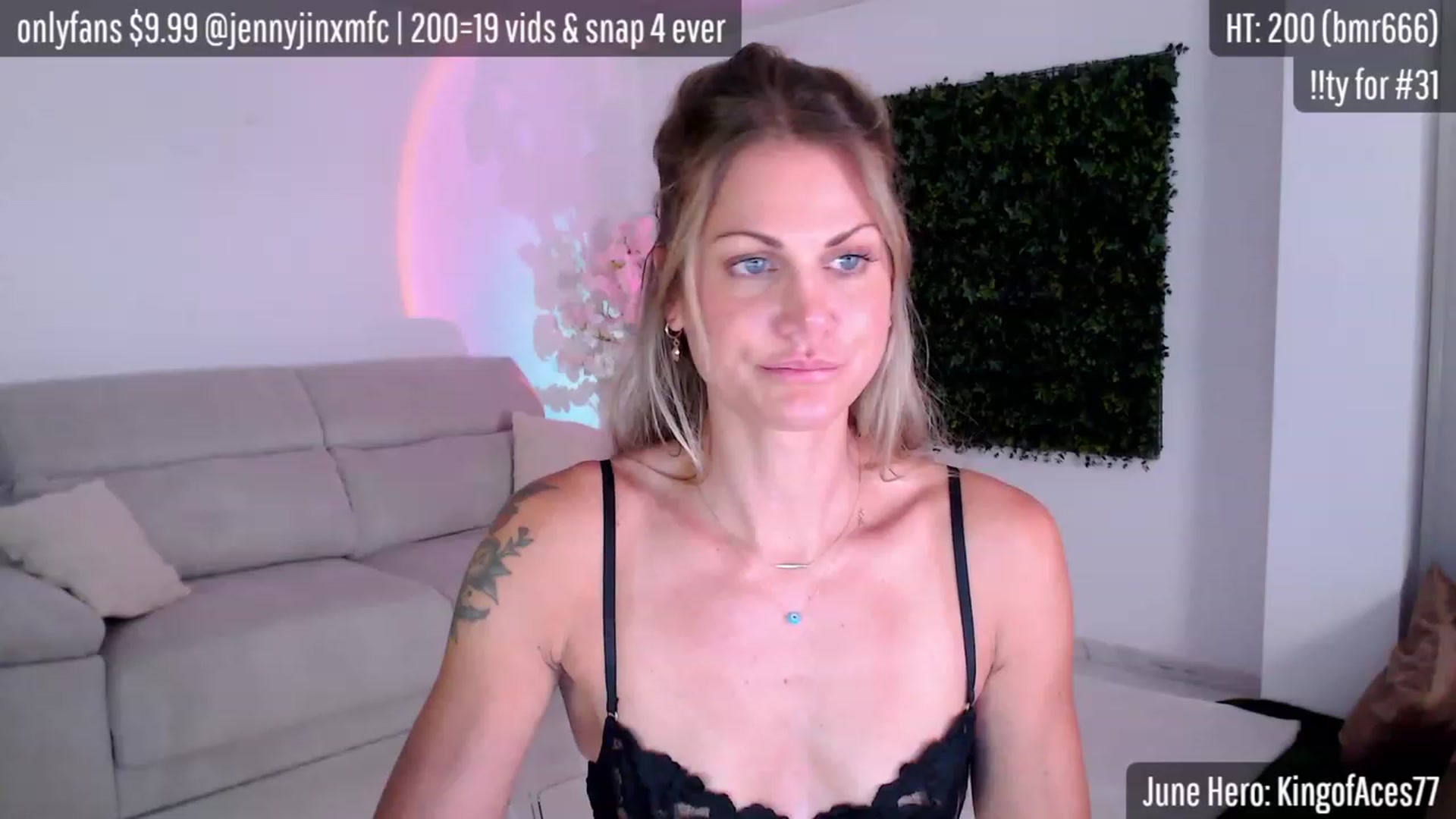 Gallery image thumbnail from JennyJinx's myfreecams stream on, 06/26/2023, 15:30 image 2 of 20