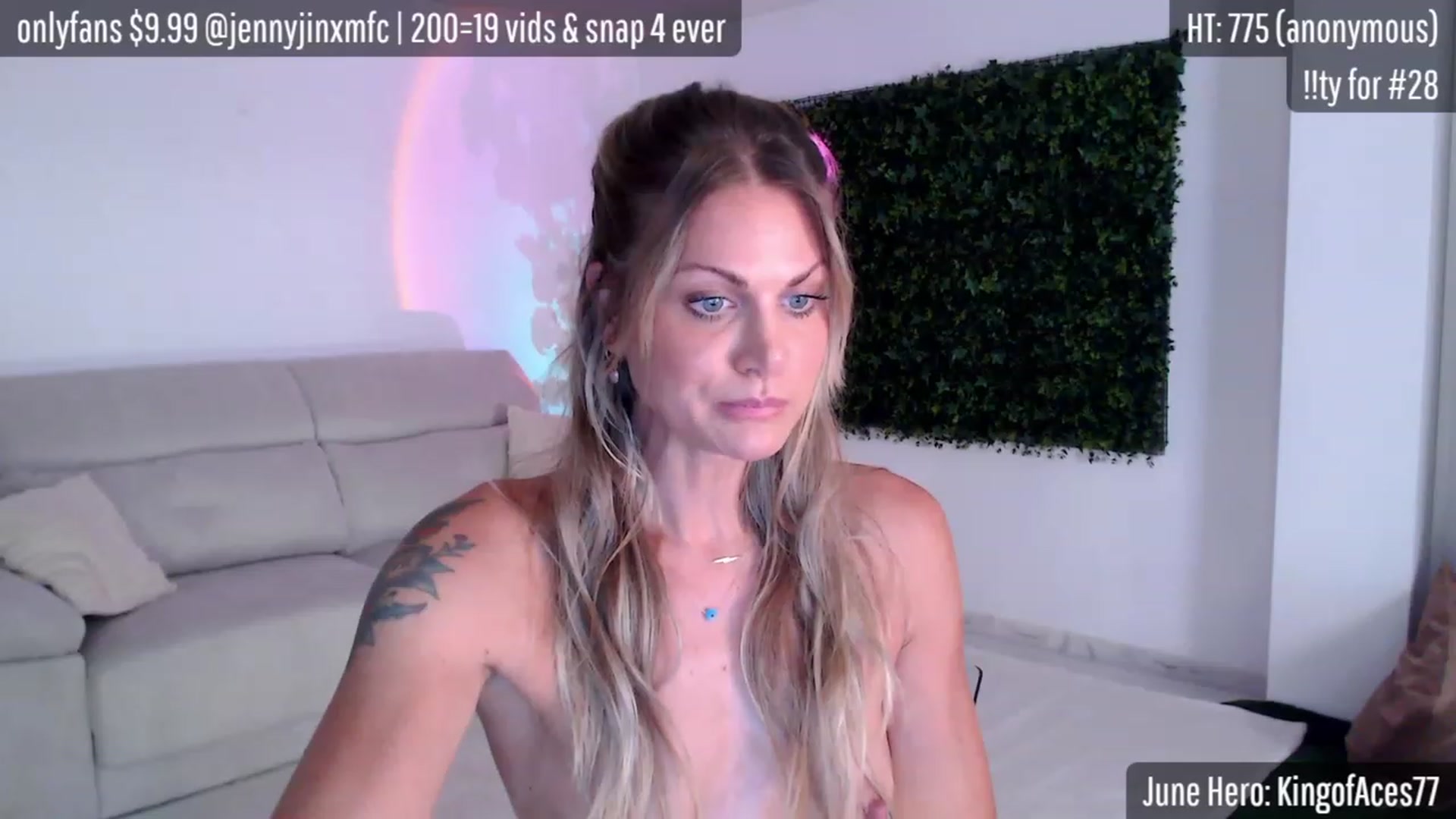 Gallery image thumbnail from JennyJinx's myfreecams stream on, 06/26/2023, 16:44 image 8 of 20
