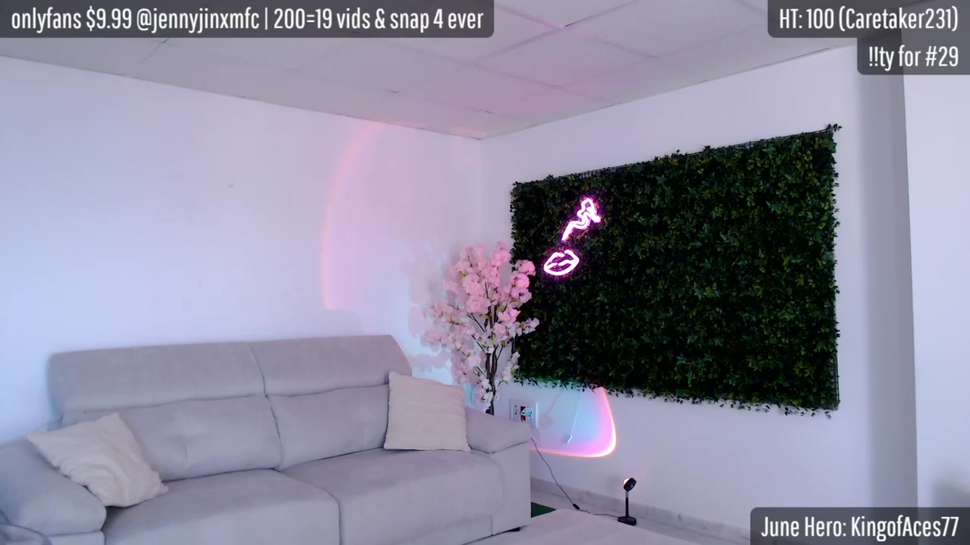 Gallery image thumbnail from JennyJinx's myfreecams stream on, 06/27/2023, 18:23 image 7 of 20