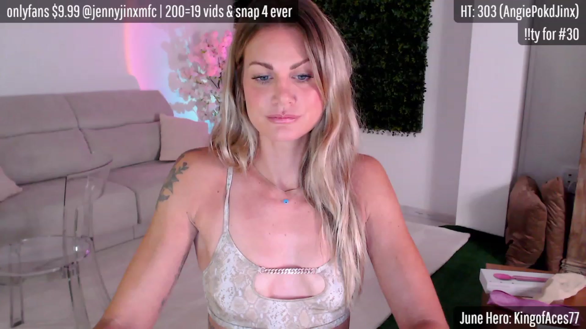 Gallery image thumbnail from JennyJinx's myfreecams stream on, 06/29/2023, 05:21 image 7 of 20