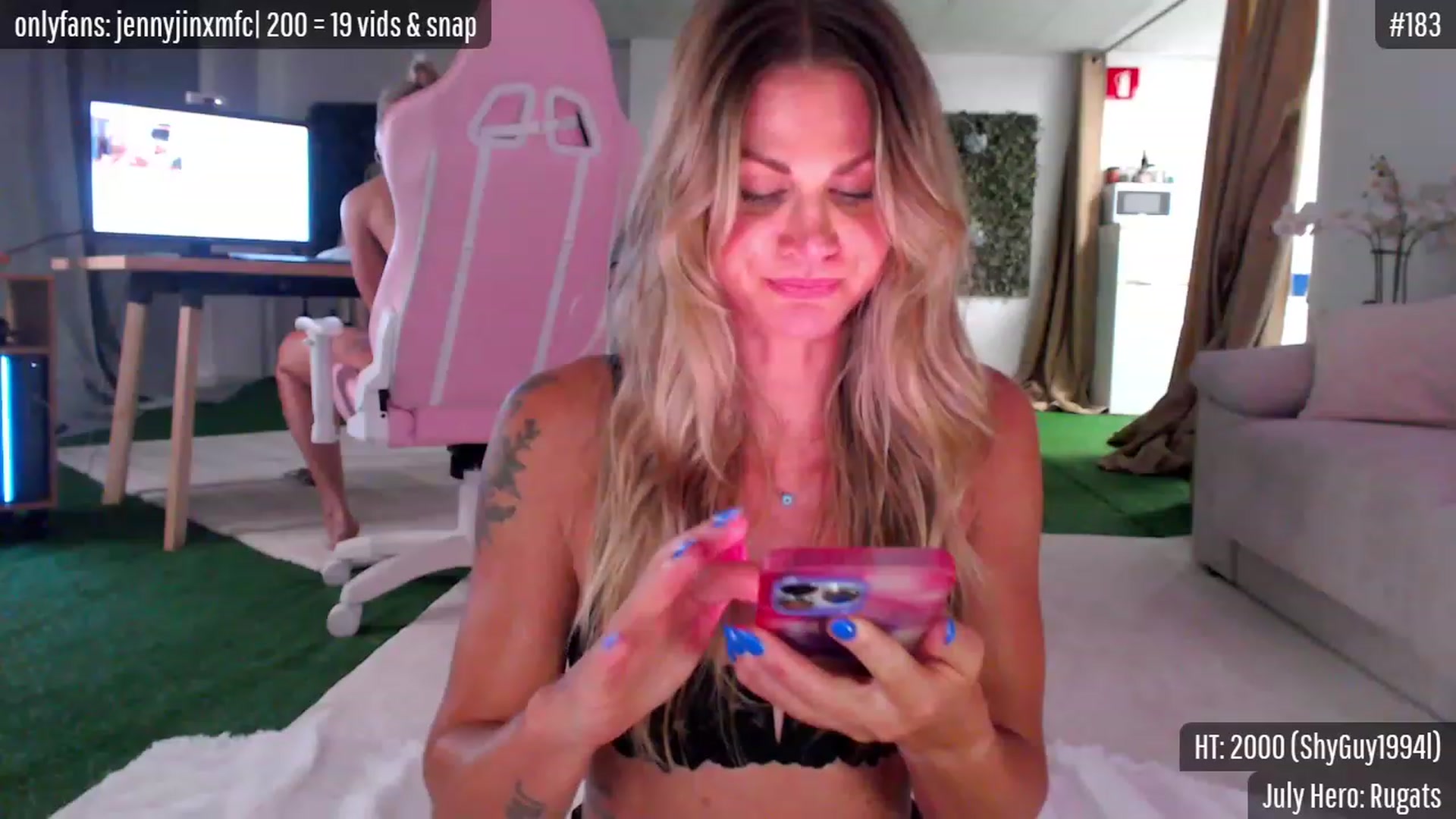 Gallery image thumbnail from JennyJinx's myfreecams stream on, 07/13/2023, 21:50 image 11 of 20