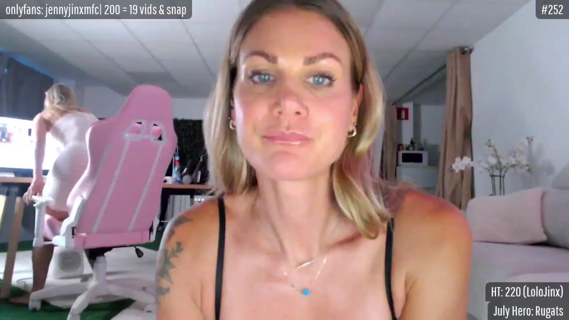 Gallery image thumbnail from JennyJinx's myfreecams stream on, 07/17/2023, 20:25 image 3 of 20