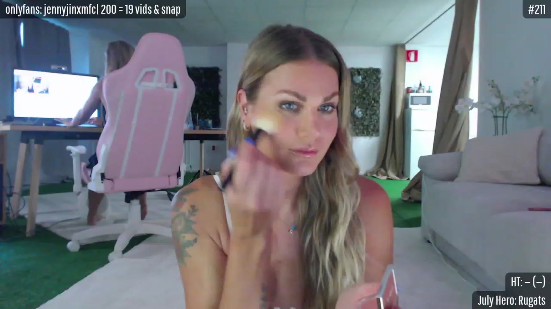 Gallery image thumbnail from JennyJinx's myfreecams stream on, 07/18/2023, 19:18 image 4 of 20