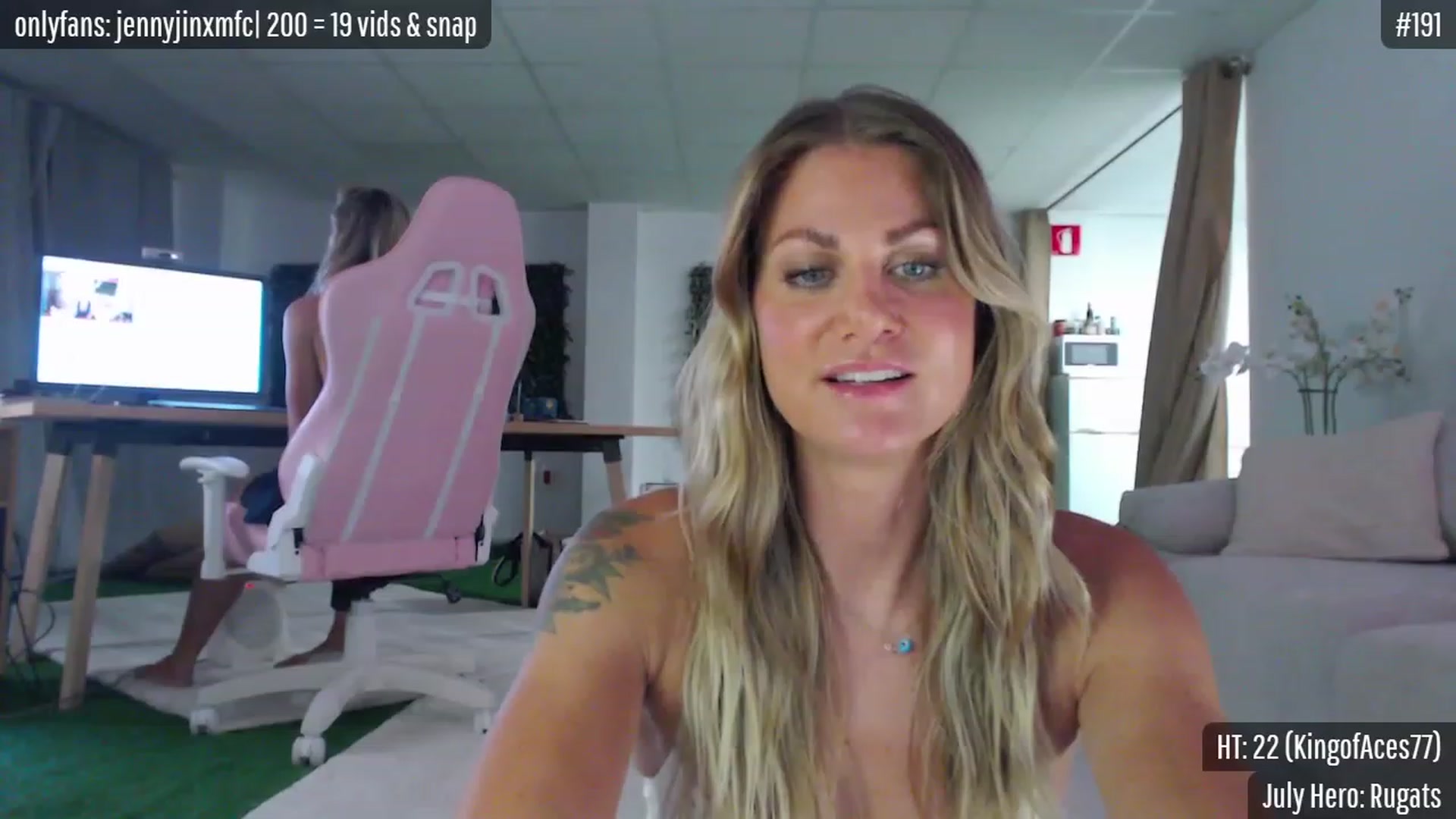 Gallery image thumbnail from JennyJinx's myfreecams stream on, 07/18/2023, 21:09 image 3 of 20