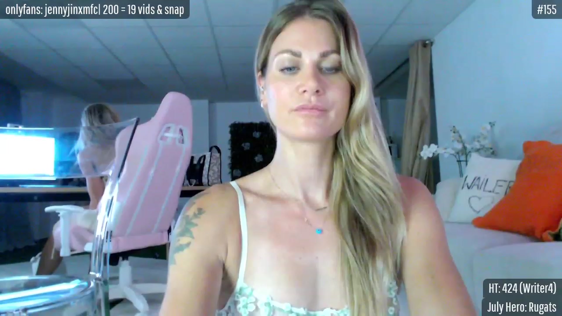 Gallery image thumbnail from JennyJinx's myfreecams stream on, 07/19/2023, 21:48 image 8 of 20
