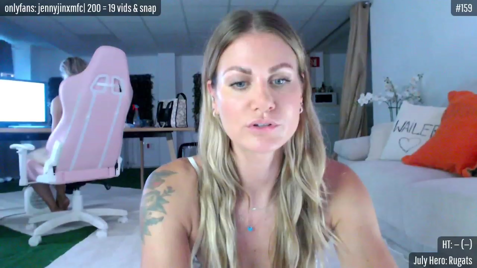 Gallery image thumbnail from JennyJinx's myfreecams stream on, 07/19/2023, 21:48 image 1 of 20