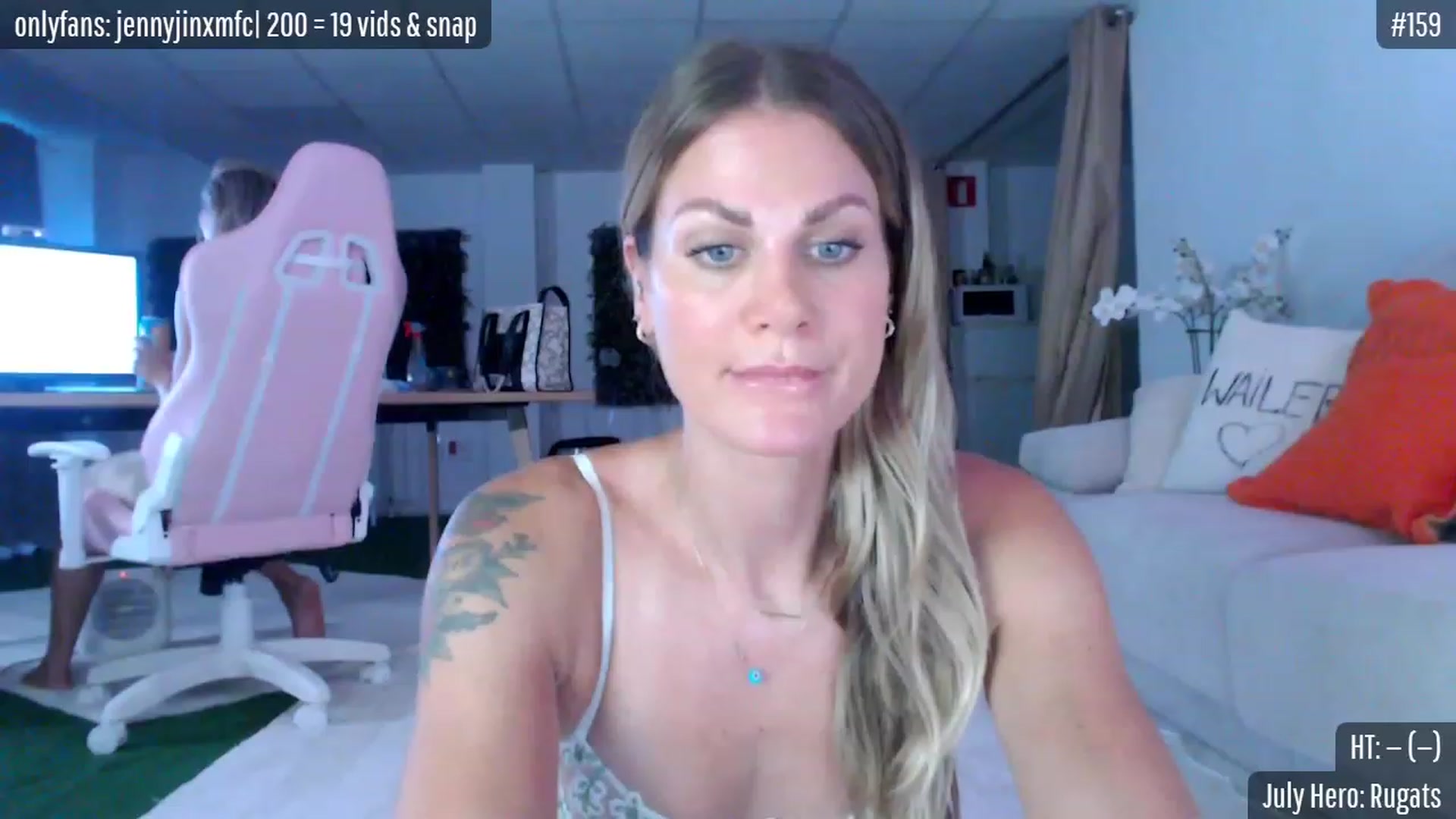 Gallery image thumbnail from JennyJinx's myfreecams stream on, 07/19/2023, 21:48 image 2 of 20