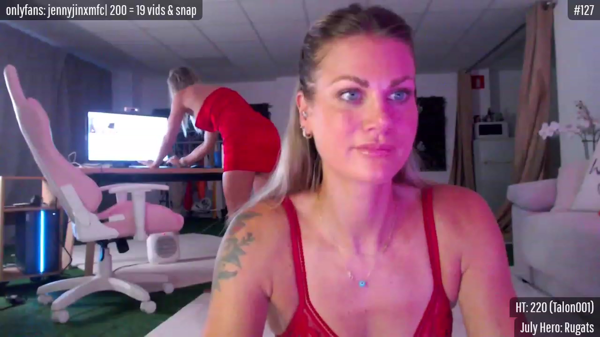 Gallery image thumbnail from JennyJinx's myfreecams stream on, 07/20/2023, 21:53 image 4 of 20