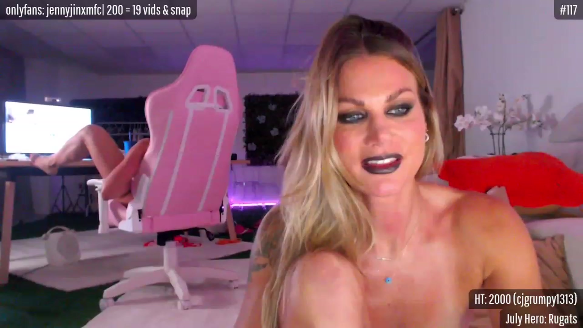 Gallery image thumbnail from JennyJinx's myfreecams stream on, 07/21/2023, 21:44 image 20 of 20