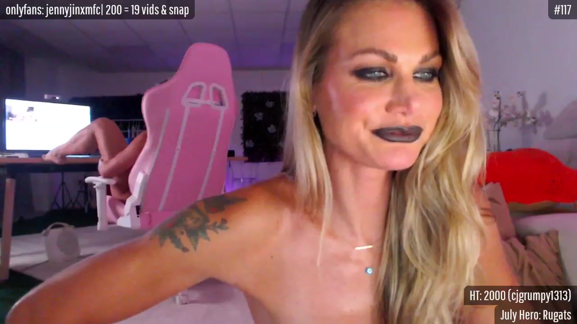 Gallery image thumbnail from JennyJinx's myfreecams stream on, 07/21/2023, 21:44 image 19 of 20