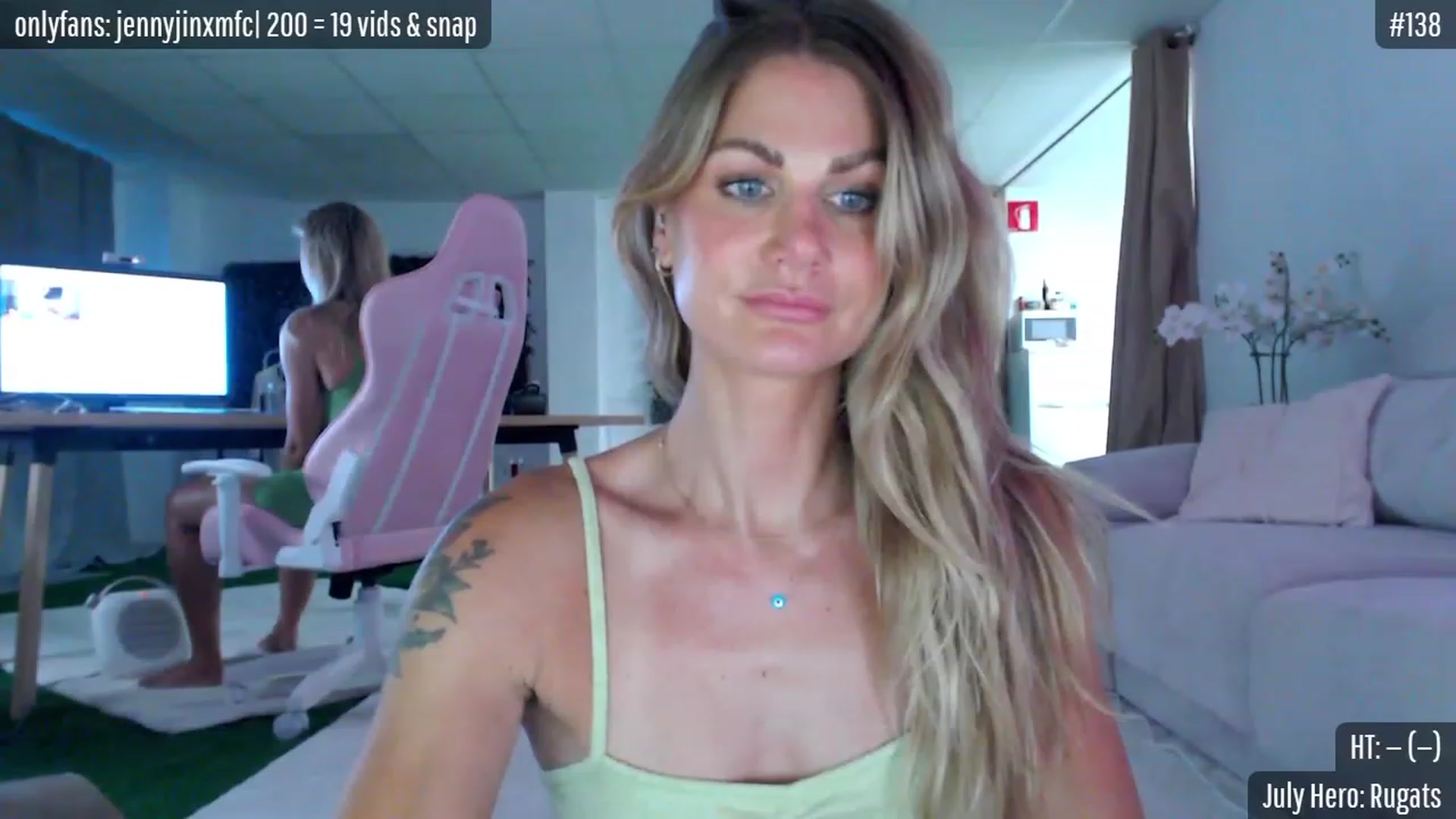 Gallery image thumbnail from JennyJinx's myfreecams stream on, 07/25/2023, 20:17 image 1 of 20