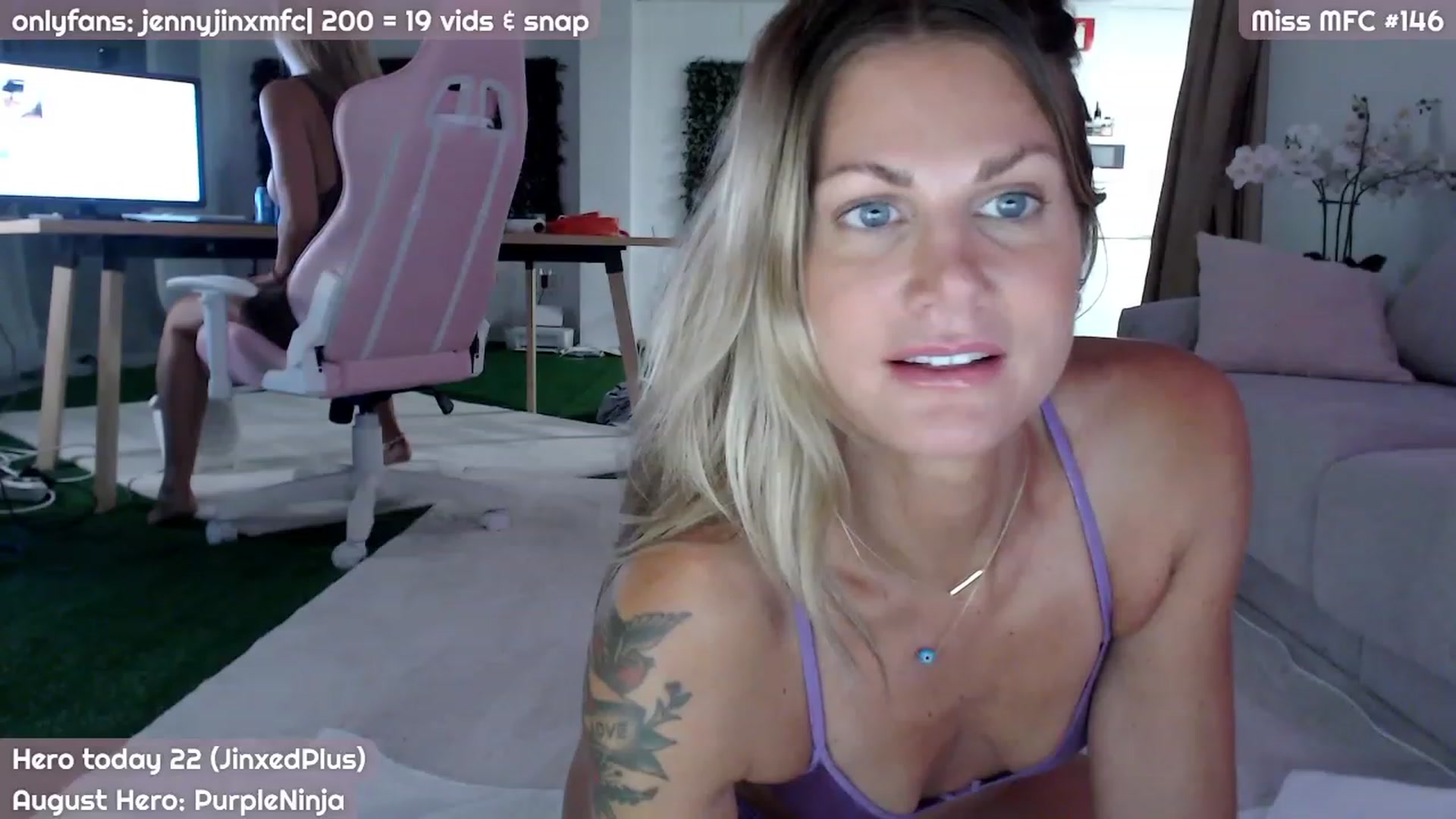 Gallery image thumbnail from JennyJinx's myfreecams stream on, 08/03/2023, 20:33 image 3 of 20