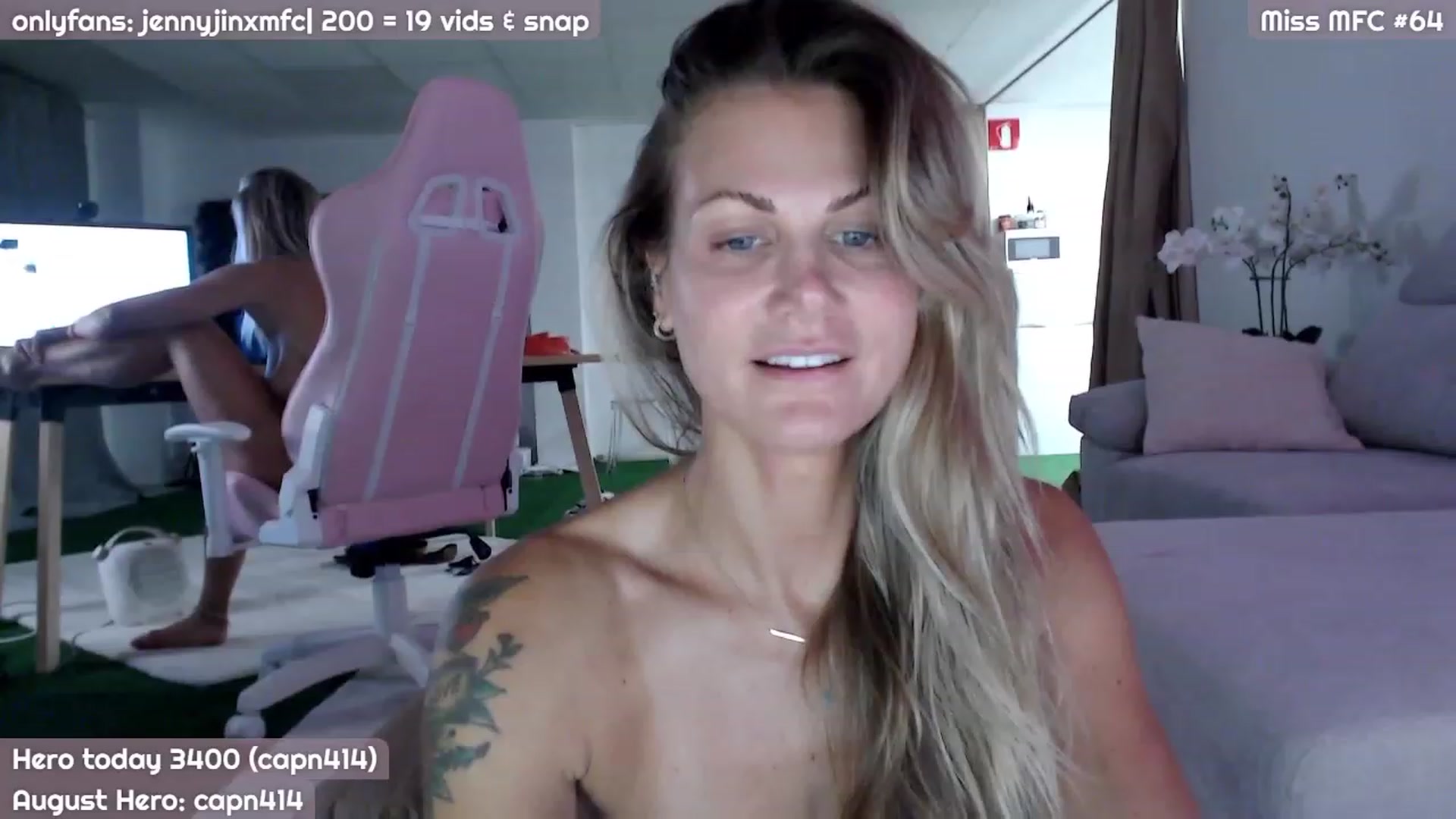 Gallery image thumbnail from JennyJinx's myfreecams stream on, 08/03/2023, 21:51 image 10 of 20