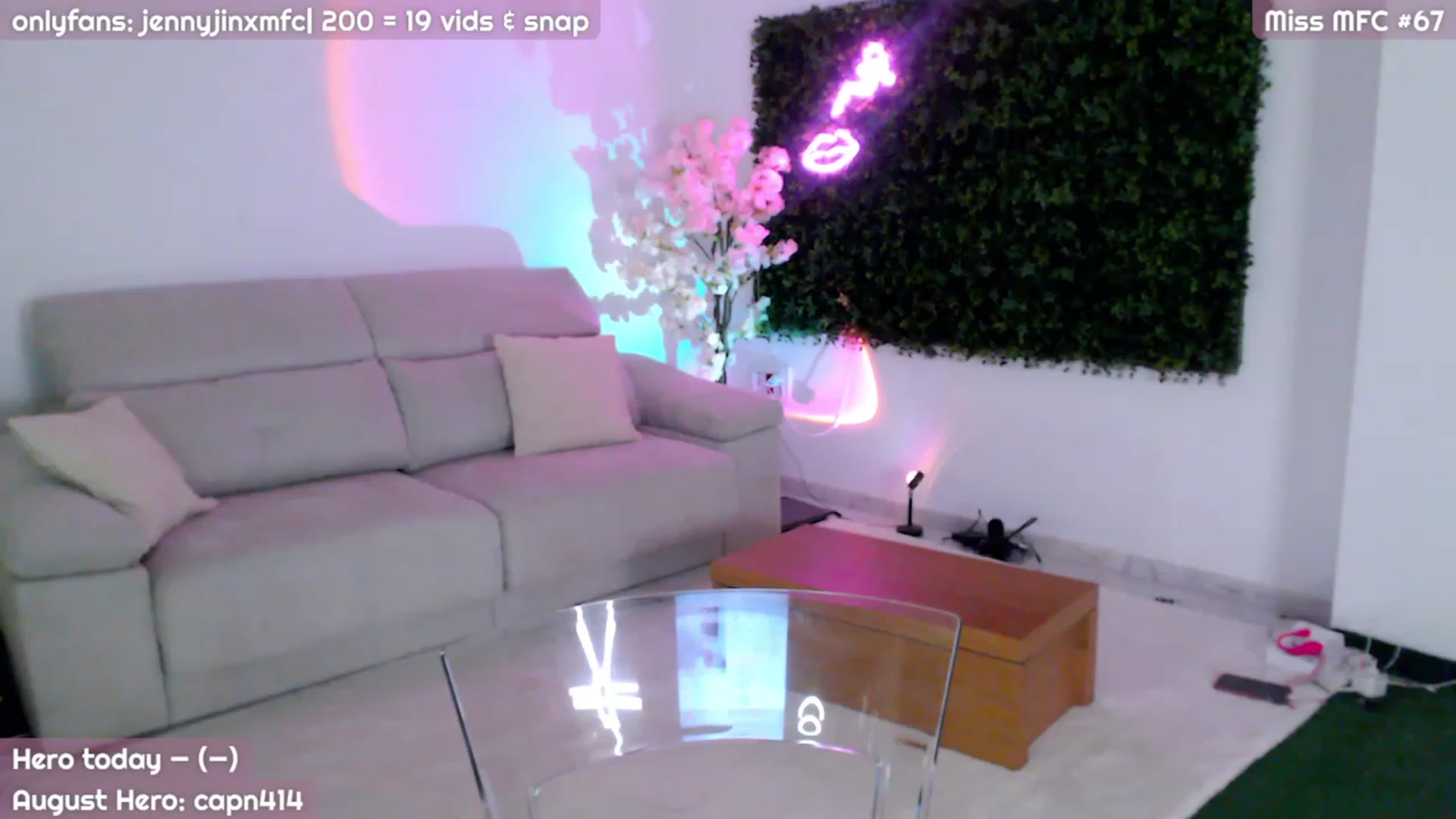 Gallery image thumbnail from JennyJinx's myfreecams stream on, 08/05/2023, 23:30 image 9 of 20