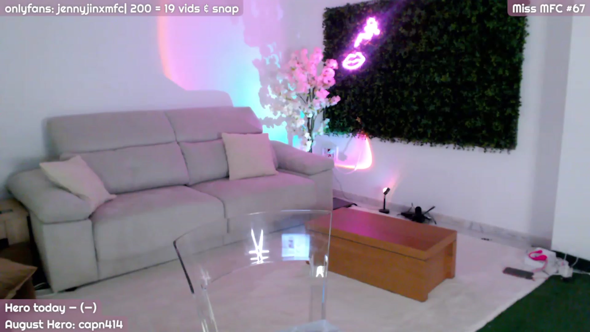 Gallery image thumbnail from JennyJinx's myfreecams stream on, 08/05/2023, 23:30 image 18 of 20