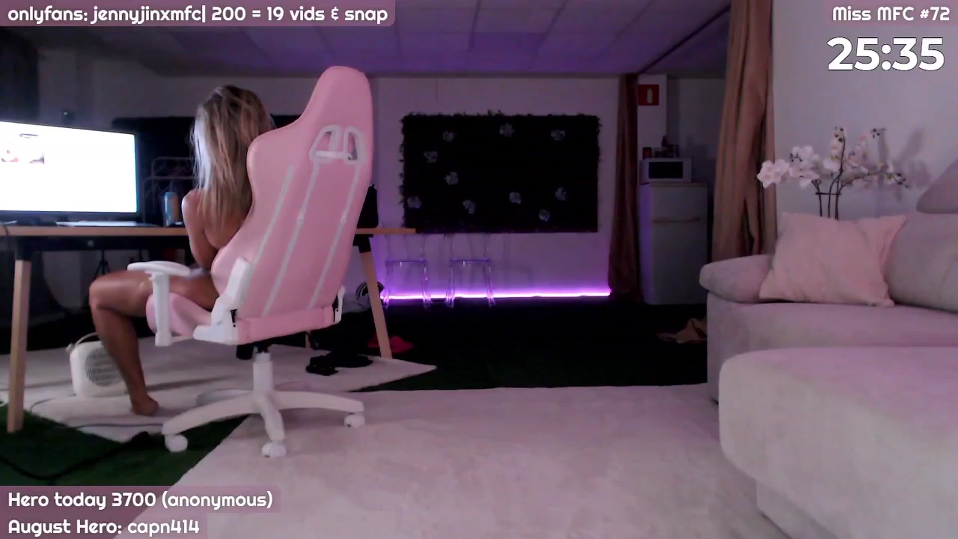 Gallery image thumbnail from JennyJinx's myfreecams stream on, 08/07/2023, 21:48 image 2 of 20