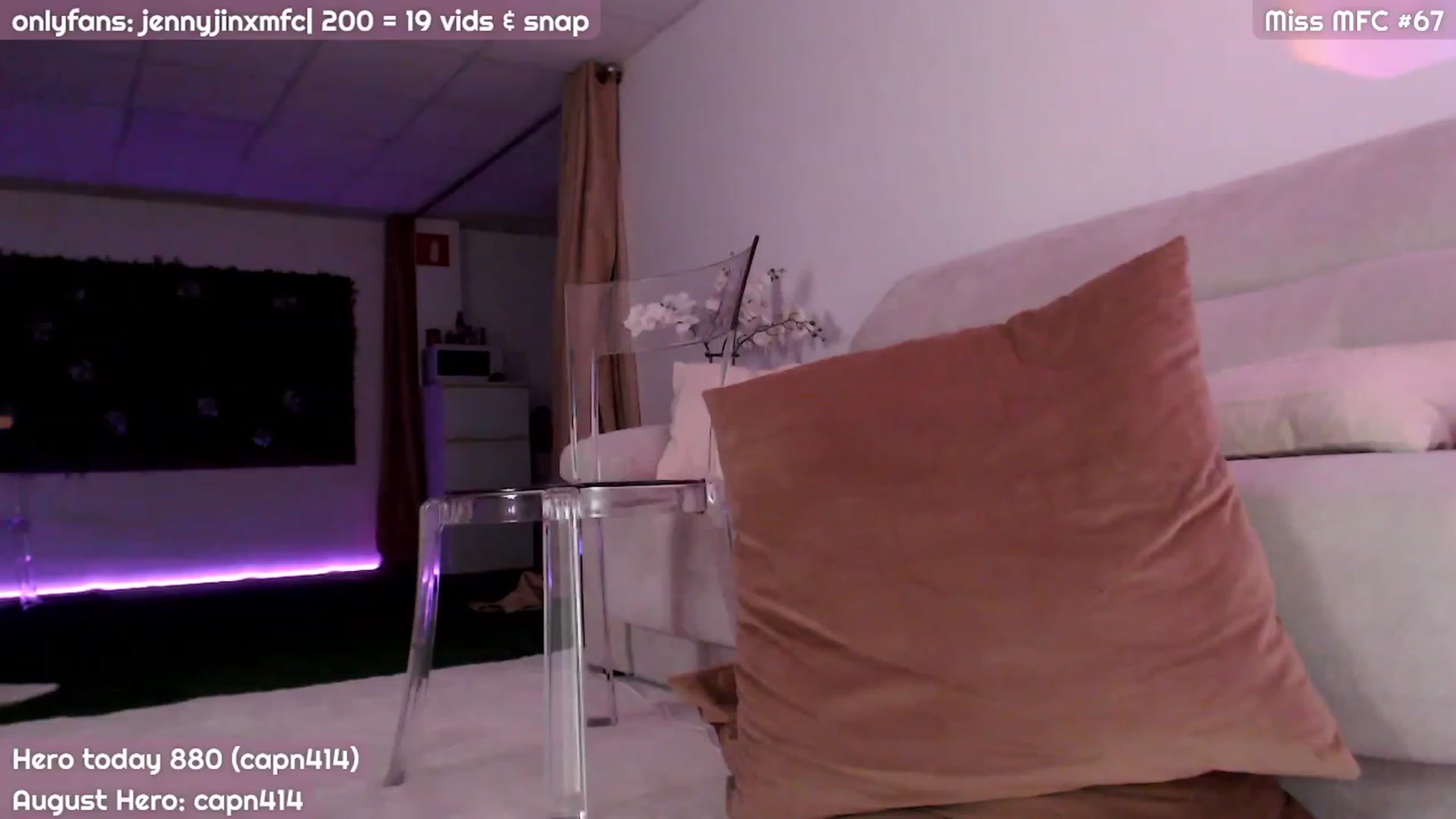 Gallery image thumbnail from JennyJinx's myfreecams stream on, 08/08/2023, 01:18 image 3 of 20