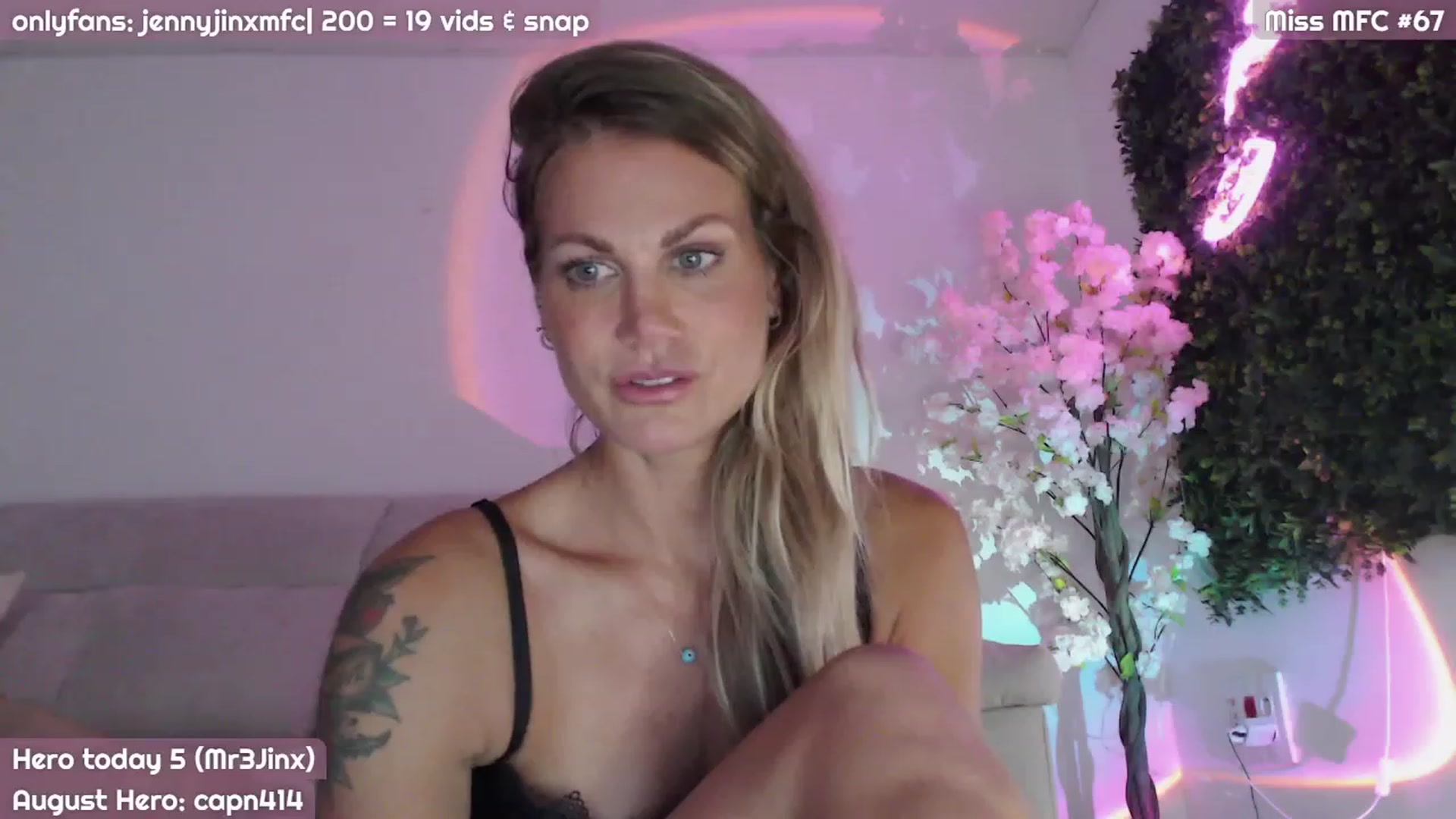 Gallery image thumbnail from JennyJinx's myfreecams stream on, 08/09/2023, 24:02 image 6 of 20