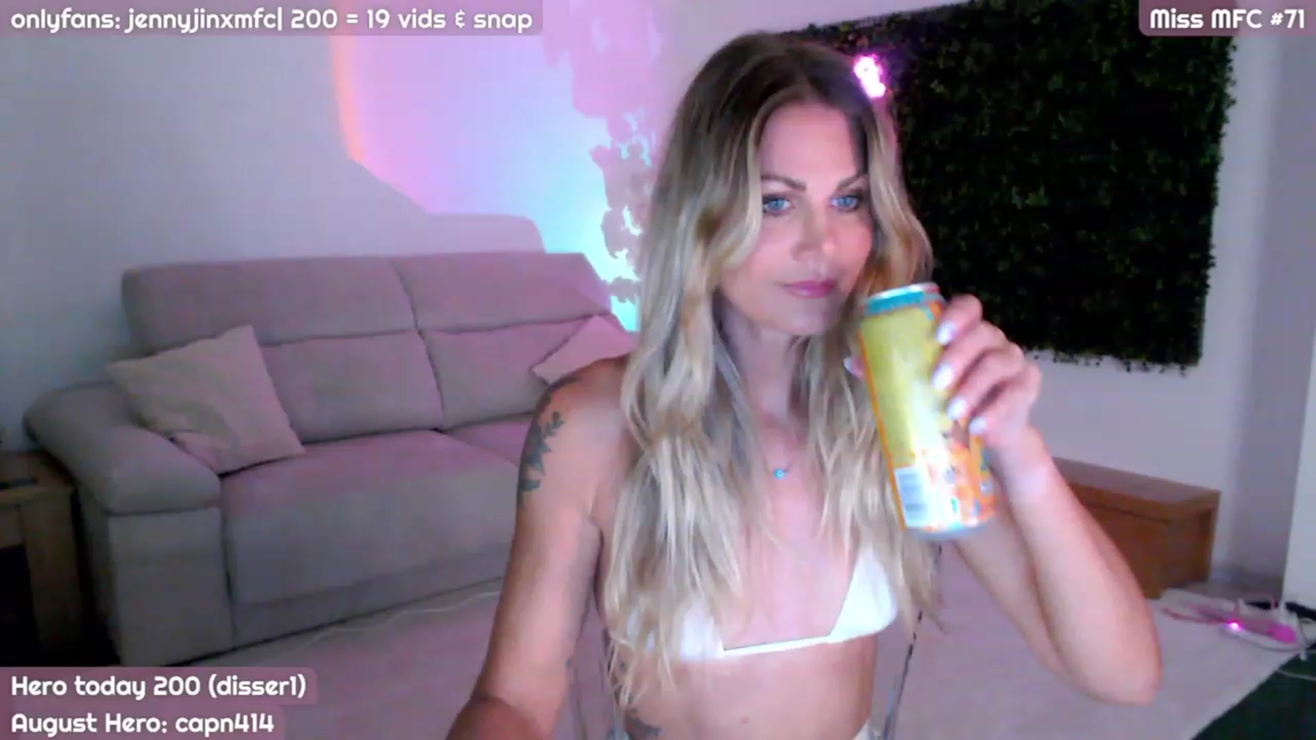 Gallery image thumbnail from JennyJinx's myfreecams stream on, 08/10/2023, 21:42 image 4 of 20